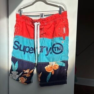 Superdry Men's Multicolor Swim Shorts